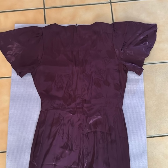 Silver Forest Purple Sheath Jumpsuit Wedding Guest 28 - Picture 4 of 14